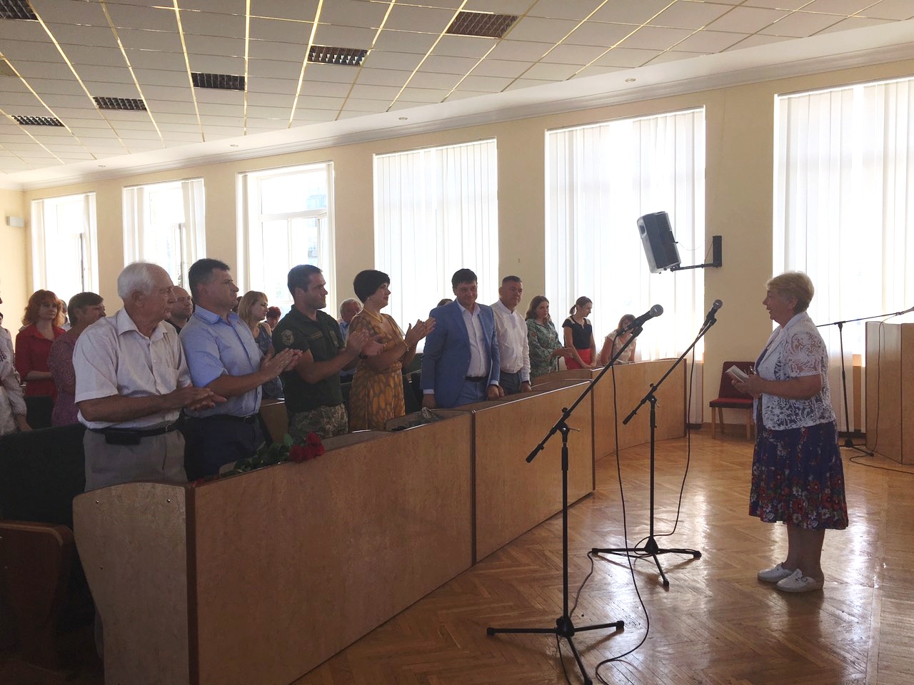 26 червня відбулись районні урочисті заходи з нагоди відзначення Дня Державної служби 23-ї річниці Конституції України та Дня молоді.