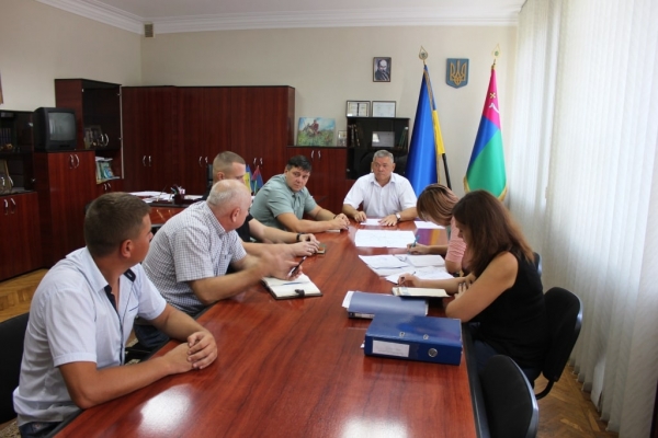 03 вересня відбулася нарада з керівниками дорожніх субпідрядних організацій щодо підготовки дорожнього господарства до осінньо-зимового періоду 2019-2020.