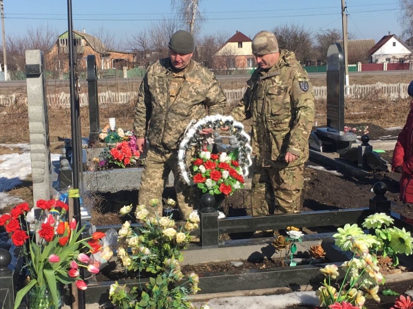 Вшанування пам'яті загиблого учасника АТО