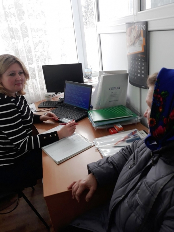 05.02.2020 року головним спеціалістом відділу прийому громадян здійснено виїзний прийом до Томашівської громади.