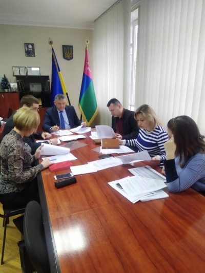 14 січня було проведено нараду щодо стану закладів освіти, водопостачання та стану харчоблоків