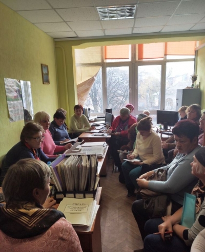 13&nbsp;листопада директор територіального центру соціального обслуговування провела семінар-нараду з соціальними робітниками центру